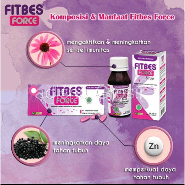 Fitbes Force Suplemen Peningkat Daya Tahan Tubuh