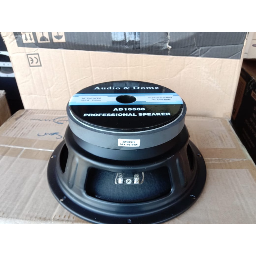 SPEAKER 10inch MIDDLE FULL RANGE COIL 3inc A&D Audio Dome Bokong Semok Murah ORIGINAL Berkualitas Sa