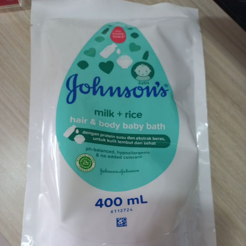 JOHNSONS MILK BATH 400ML