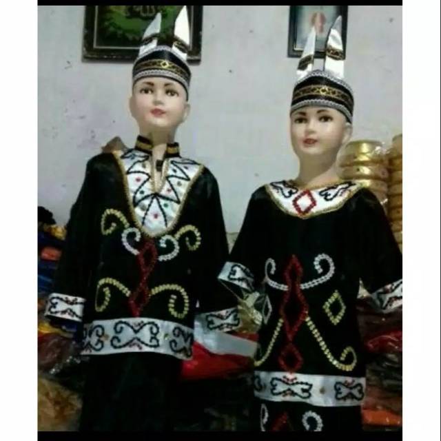 Baju adat kalimantan tengah dewasa / pakaian adat kalteng / baju dayak / baju kartini/ baju karnaval