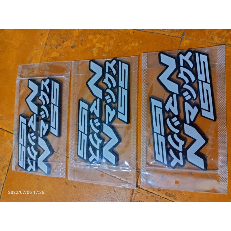 Emblem yamaha nmax old nmax new japan 155 timbul 3D tebal 2ml 1 set kanan kiri