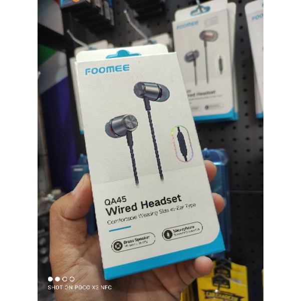 HEADSET FOOMEE QA45 .SUPER BASS...