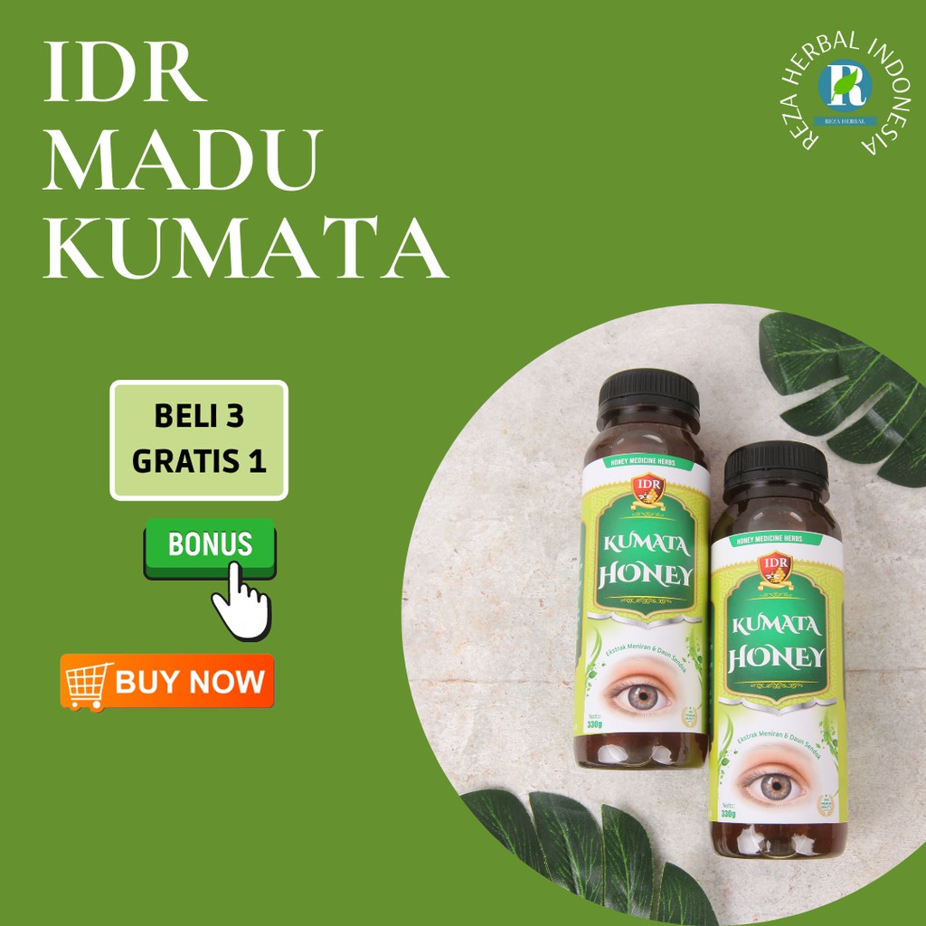 IDR Madu Kumata   Obat Mata Plus  330 gram