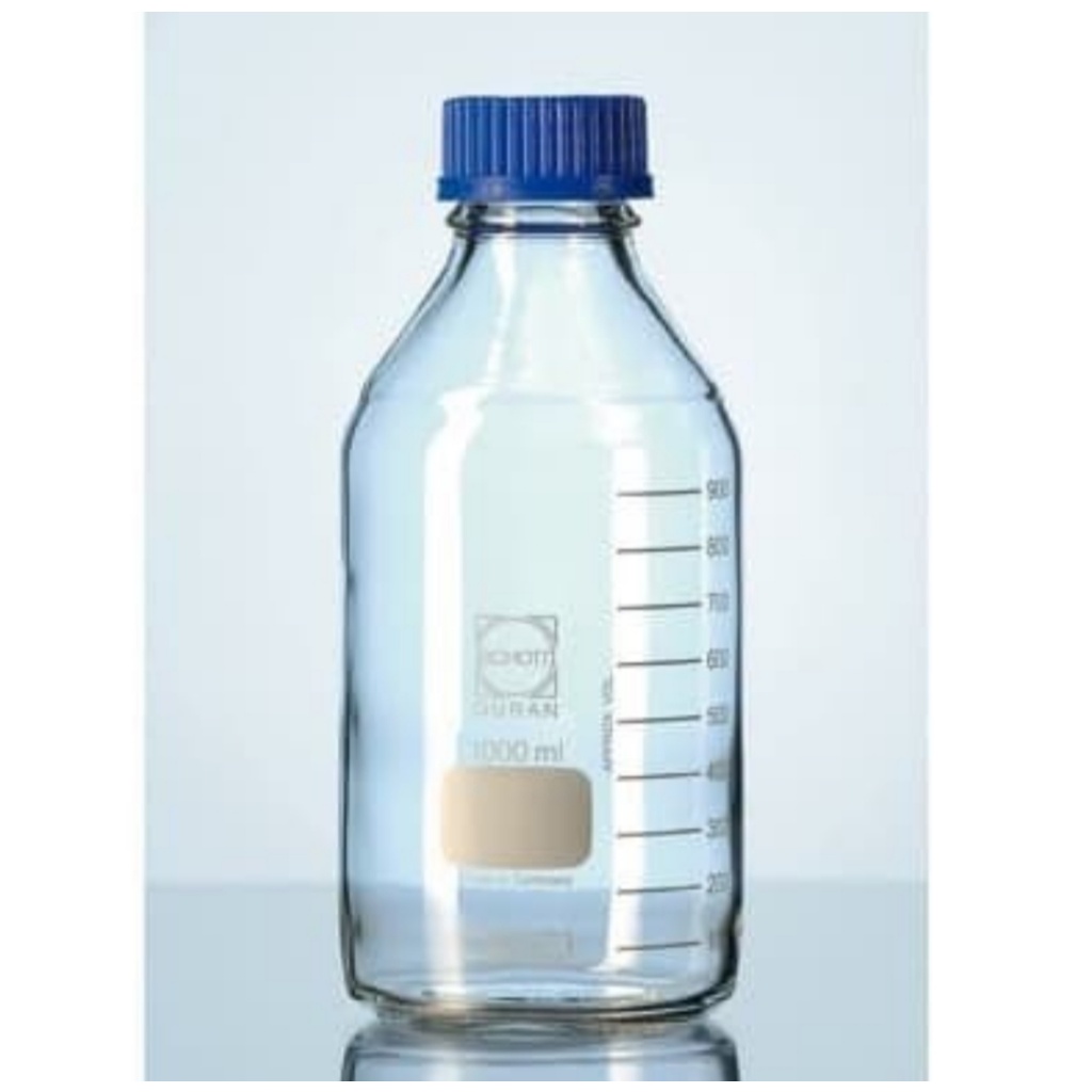 Botol Lab 1000 ml Laboratorium Laboratory Bottle Duran 218015455