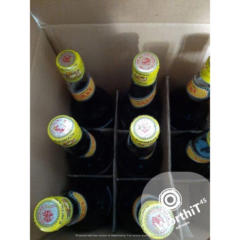 DN01 Jamu KLANCENG PUTIH asam urat 600ml asli