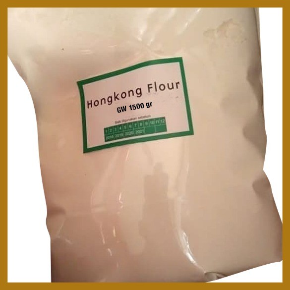 

Tepung Hong kong Hongkong Flour 1.5KG Tepung Mooncake Nastar Repack 1,5KG