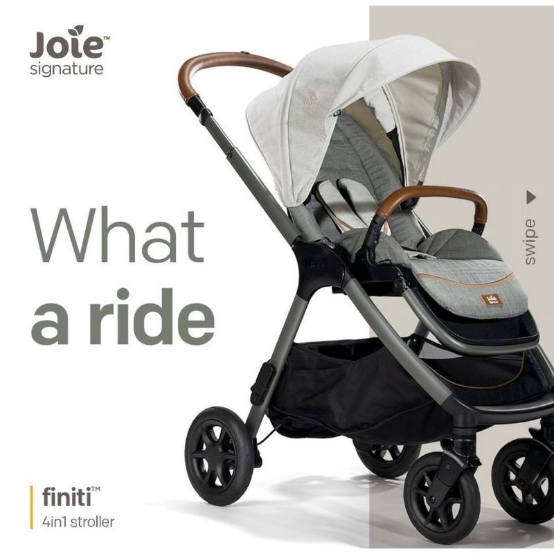 Joie Signature Finiti Multi Mode Stroller Baby Reversible Seat Hadap Ibu