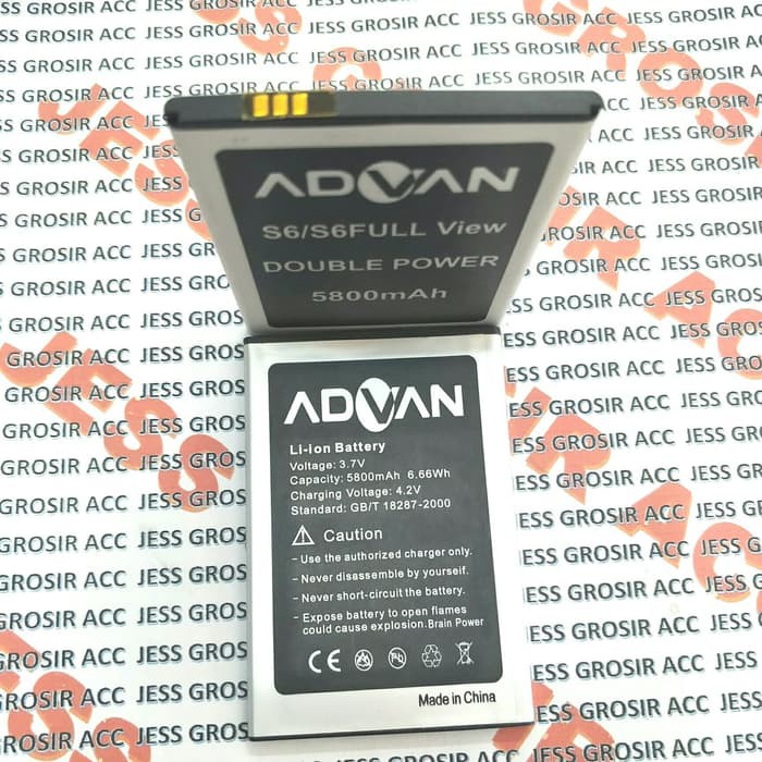 Baterai Battery Original Double Power ADVAN Vandroid S6 Full View i55D