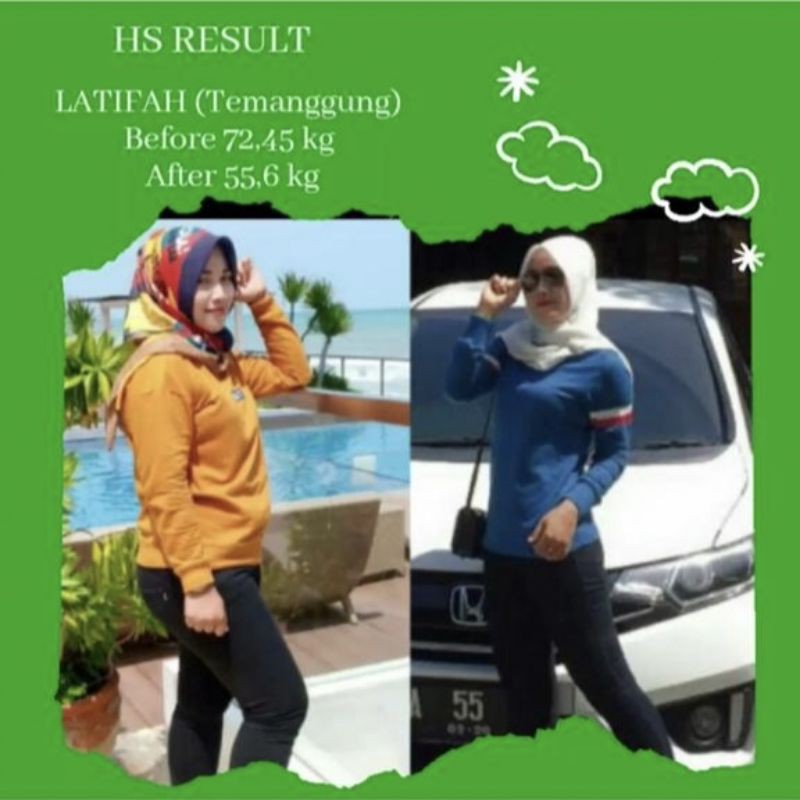 langsing dalam seminggu turun 3kg hs slim herbal