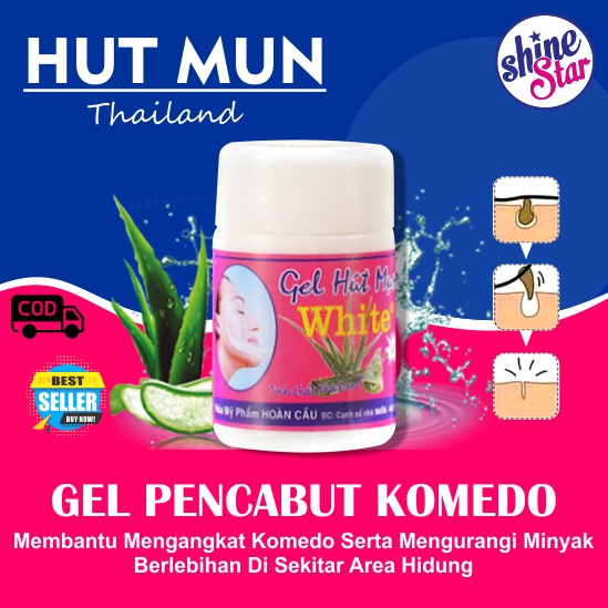 SHINE STAR - Masker Komedo Hidung Jerawat Original 100% Thailand - AMPUH Mengangkat Menghilangkan Komedo