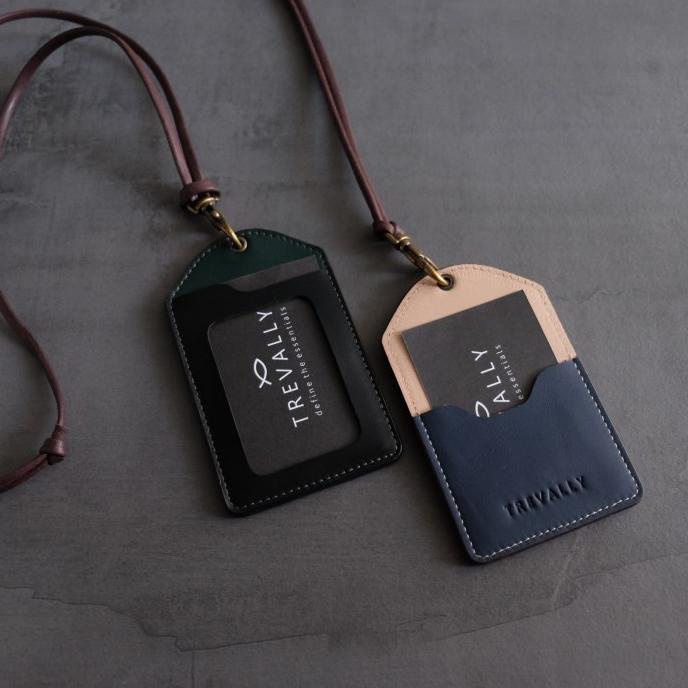 

Tempat ID Card Kulit Asli 2 kartu ID Card Holder Leather 2 Card