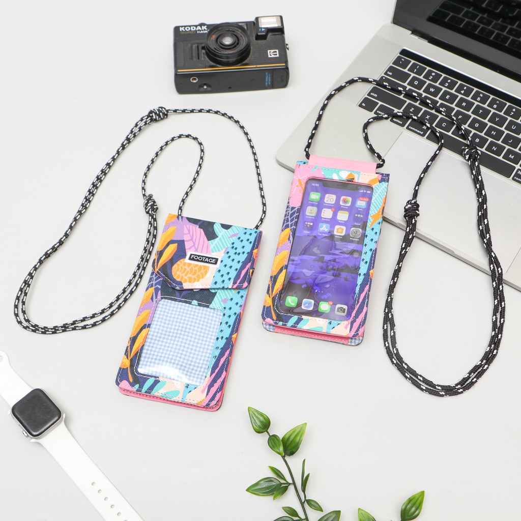 Dompet HP ID Card Holder Hanging Phone Wallet Kalung Gantung Leher Multifungsi Wanita Pria TS-10 November Series