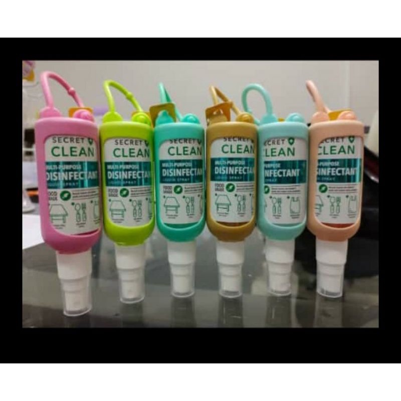 Secret Clean disinfectan 60ml + silicon