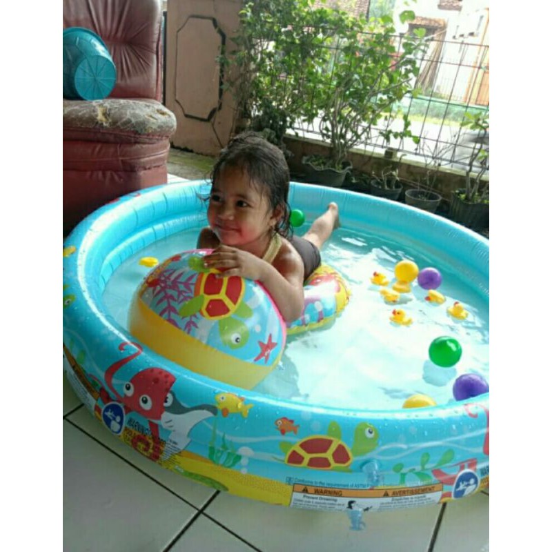 KOLAM RENANG MANDI ANAK MAINAN KARAKTER MANDI BOLA KOLAM PALING LUCU