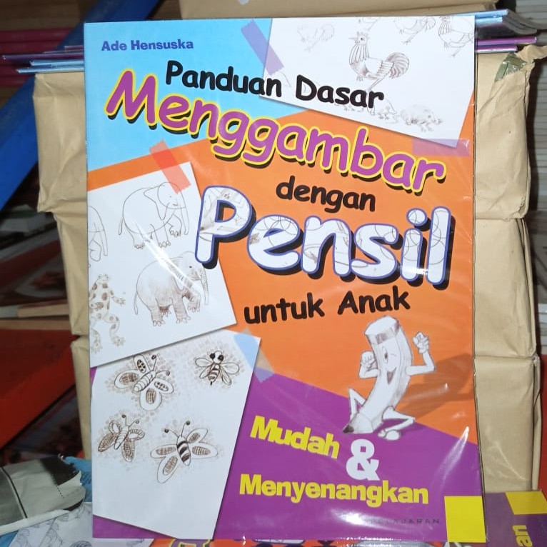 

PANDUAN DASAR MENGGAMBAR DENGAN PENSIL UNTUK ANAK