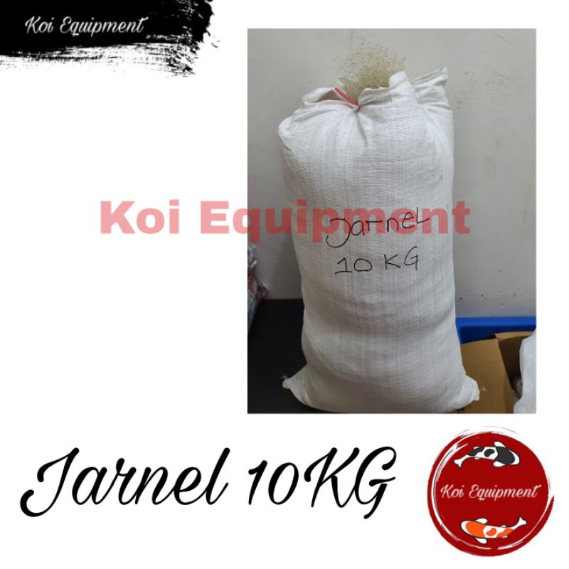 bekas jaring nelayan 10kg untuk memfilter kolam dan aquarium