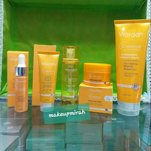 Wardah C-defense paket lengkap series
