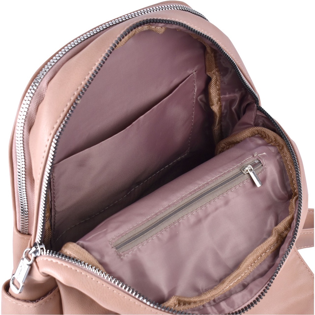 (TSI) Tas Wanita Zennia 3042 Tas Kulit Ransel Korea Tas Wanita Punggung Import Kantor Kerja Sekolah Kuliah Outdoor Trendy Fashion Style Travel Casual Backpack Serut Anak Remaja Perempuan Selempang Cewek Bag