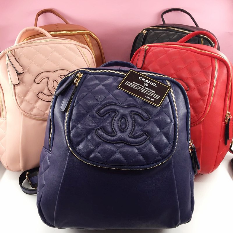 Jual Chanel CC Backpack | Shopee Indonesia