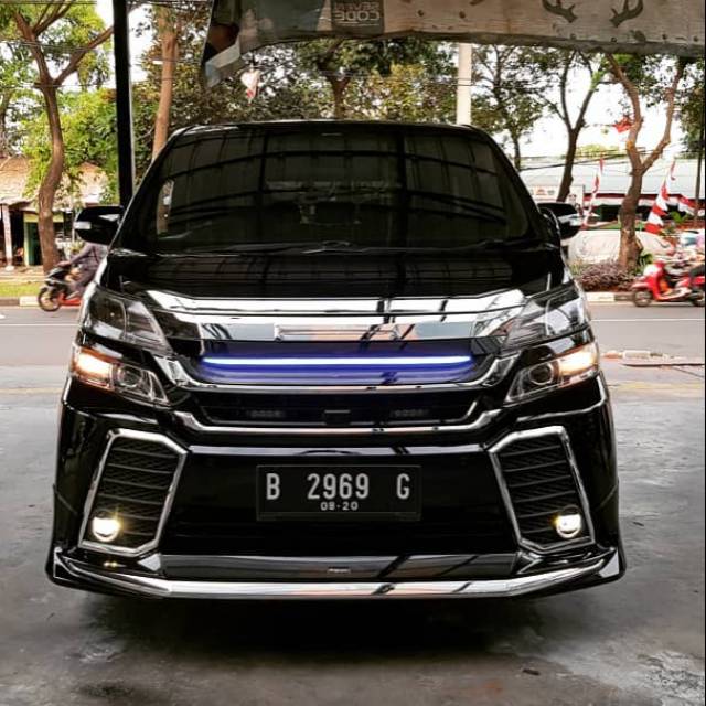 Upgrade Alphard Vellfire 2009-2010 to 2015 modellista original part from Taiwan Full Bumper