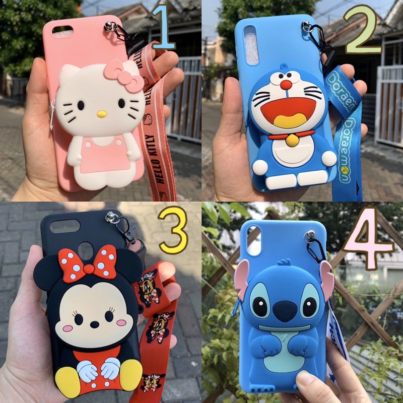 case dompet koin dan tali redminote4x redmi6a redmi4a redmi5a redmi9 redminote9