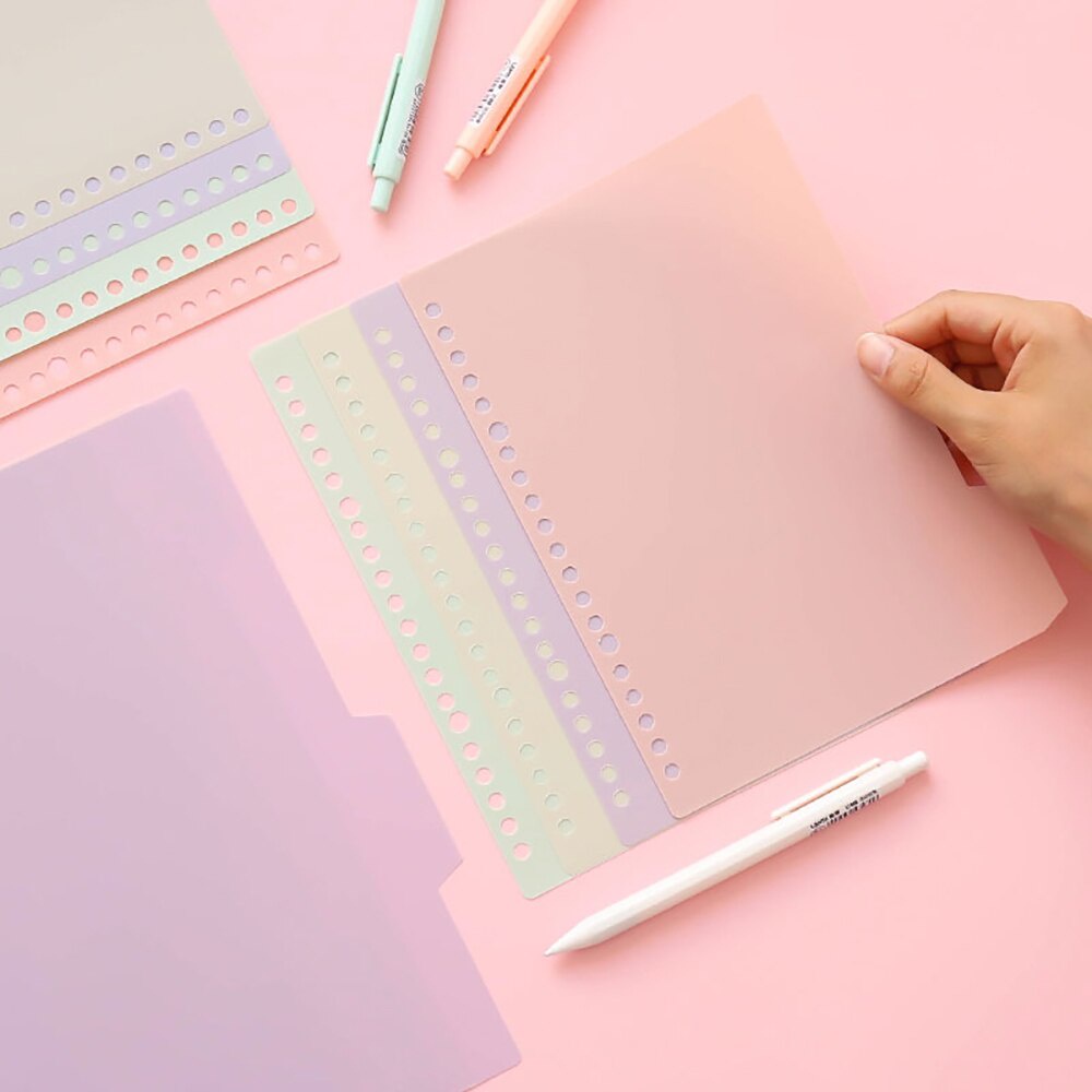 

[FS] Pembatas Binder Pastel Set A5 B5 Index Divider Lucu