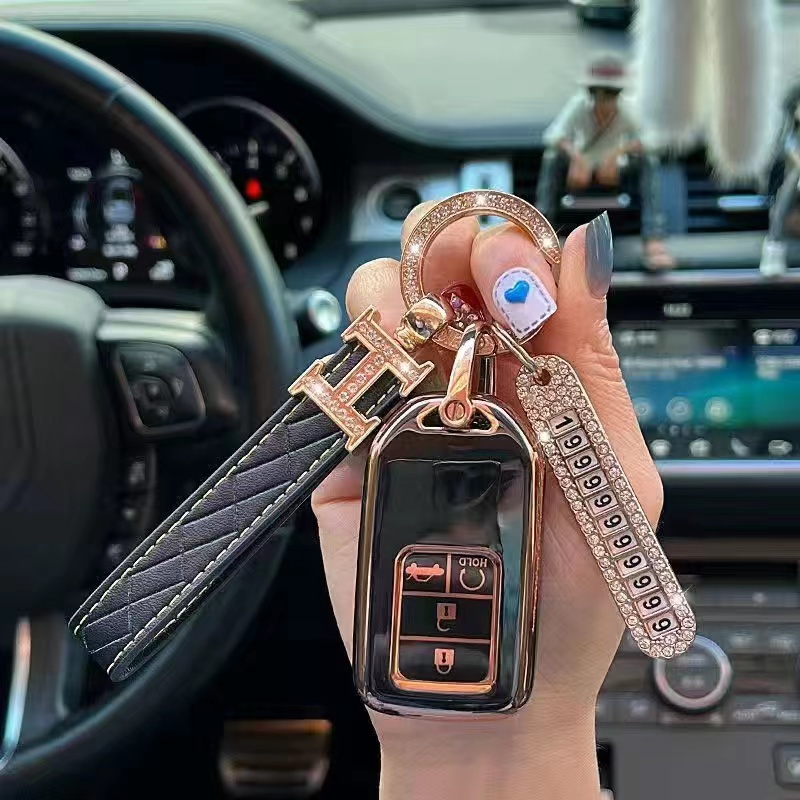 Case Kunci Mobil Bahan TPU Untuk Honda Civic CRV HRV BRV City Accord 2014 Ke 2020