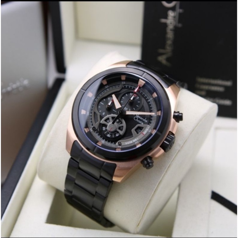 Jam Tangan Pria Alexandre Christie 6622 Original