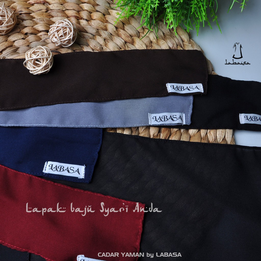 Cadar Niqob Yaman Sifon Hycont | Layer Belakang 1 meter | LABASA Original | Bisa COD