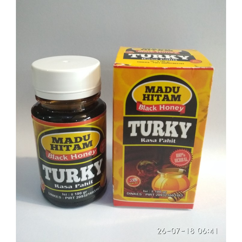 

Herbal Islami Madu Hitam Turky Botol Kecil