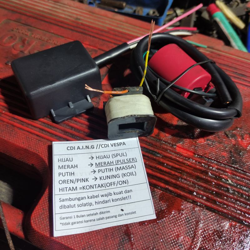 cdi vespa koil vespa spul vespa pengapian vespa cdi