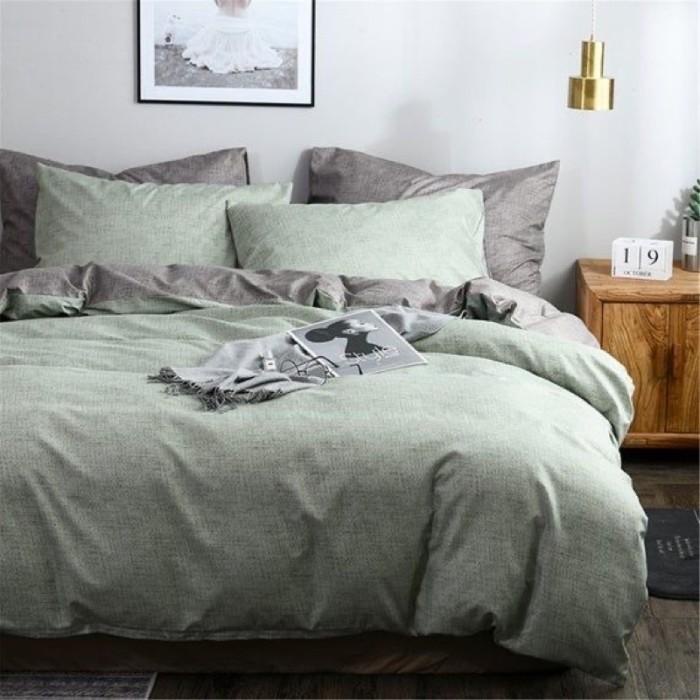SPREI POLOS SAGE GREEN DISPERSE 160x200