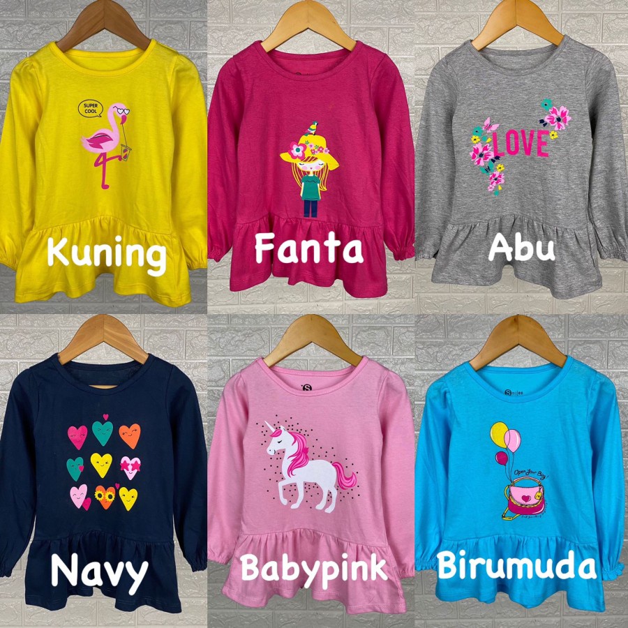 Halwa Mini Dress | Dress Lengan Panjang | MINIDRESS | Dress Lengan Panjang Anak Perempuan by Smilee