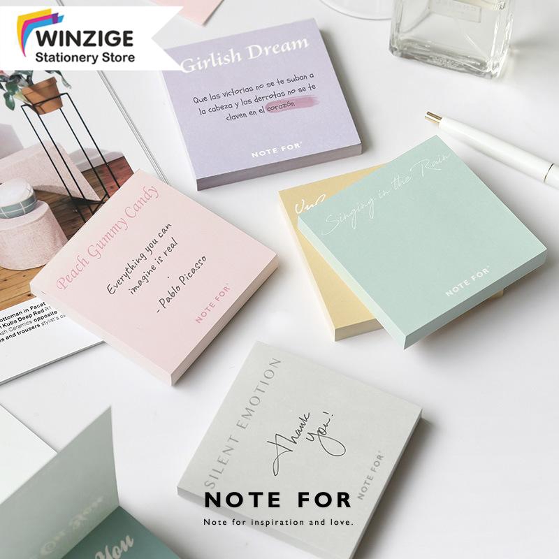 Winzige 100 Sheets Colorful Memo Pad DIY Deco Diary Note Memo Paper