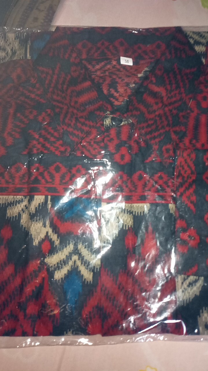 Size M L Xl Xxl Xxxl Bswart Batik Hrb026 Kenongo Hem Pendek Padi Pekalongan M L Xl Batik Pria Murahl
