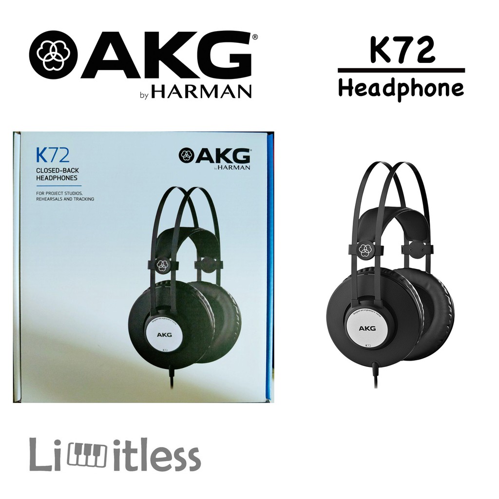 Headphone AKG K72 Garansi Original