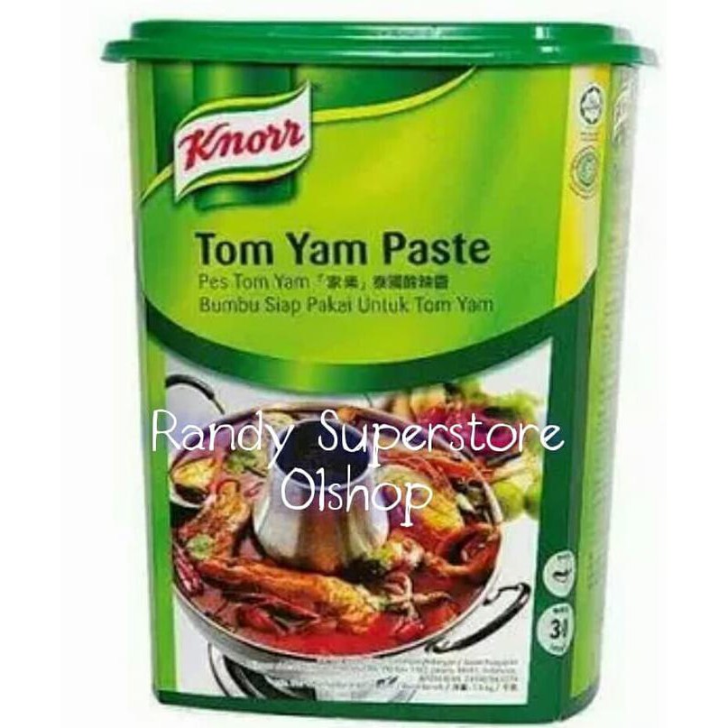 

Sale!!! Knorr Tom Yam Paste 1.5 Kg Pasta Tom Yam Bumbu Tom Yam