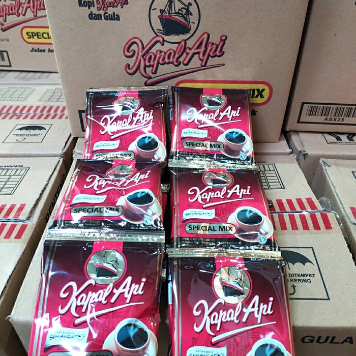

ds011css **Kopi Kapal Api Spesial Mix** ( 1 Renteng 10 Sachet ) Ds20X11