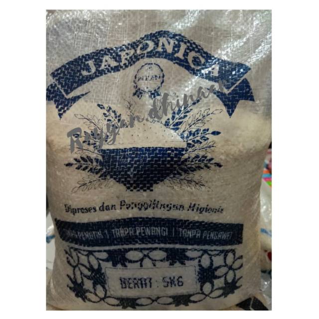 

Japonica Rice 5 kg (No Repack) Termurah