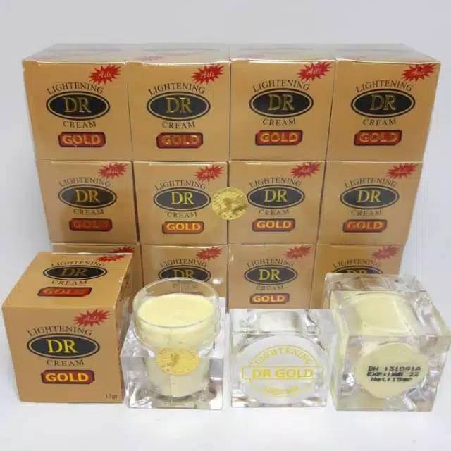 CREAM DR GOLD BPOM LUSINAN