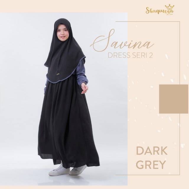 SET Gamis Syari Kombinasi Lucu SAVINA by shaqueena