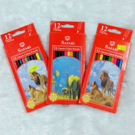 

Pensil Warna Safari 12w Panjang