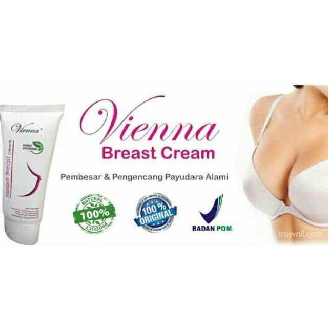ASLI 100% ORIGINAL VIENNA BREAST CREAM (pengencang & pembesar payu dara)