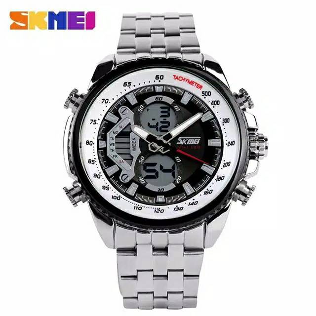 SKMEI 0993 ORIGINAL Jam Tangan Pria SKMEI Digital Analog 2
