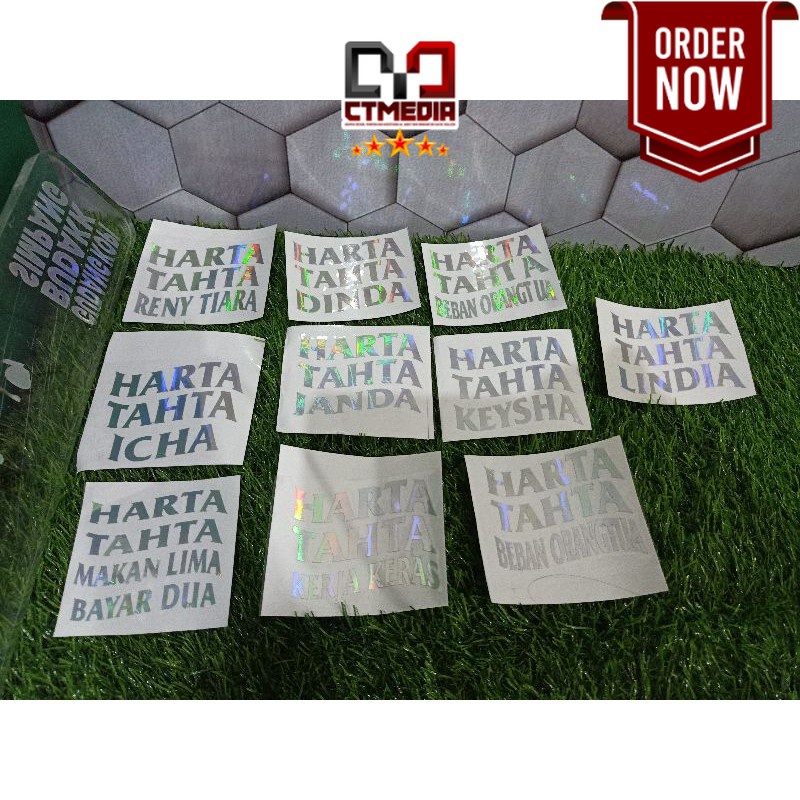 

STIKER HOLOGRAM HARTA TAHTA CUSTOM