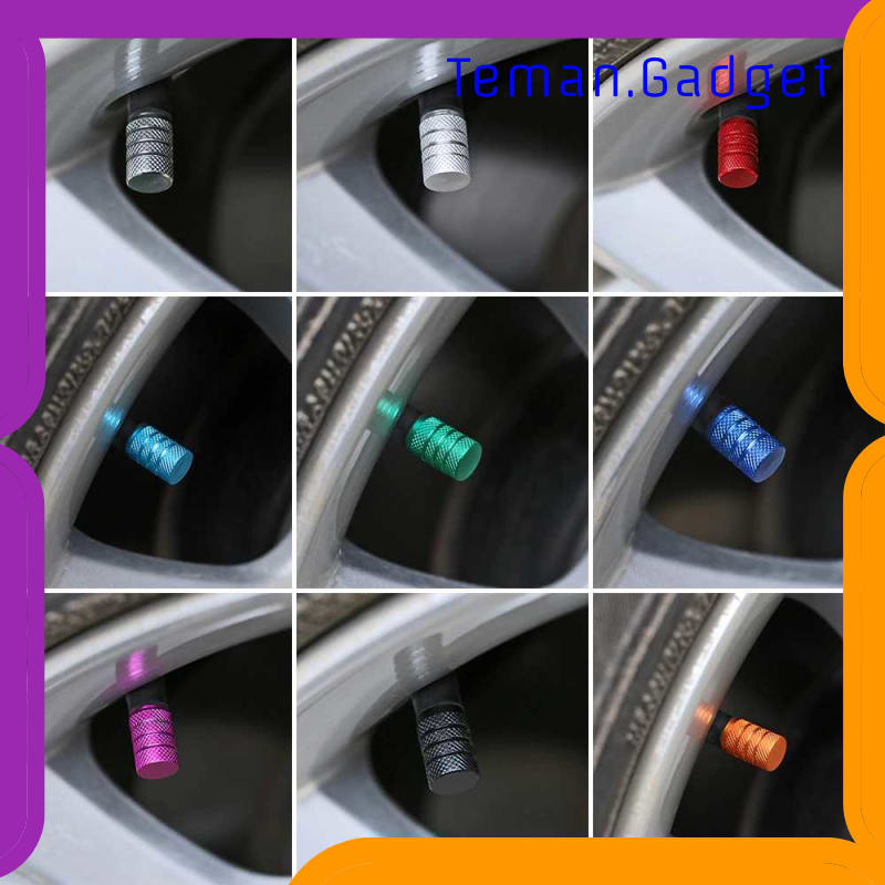 TG-IB607 EVERDAWN TUTUP PENTIL BAN SEPEDA BICYCLE VALVE CAP 4 PCS - EV4