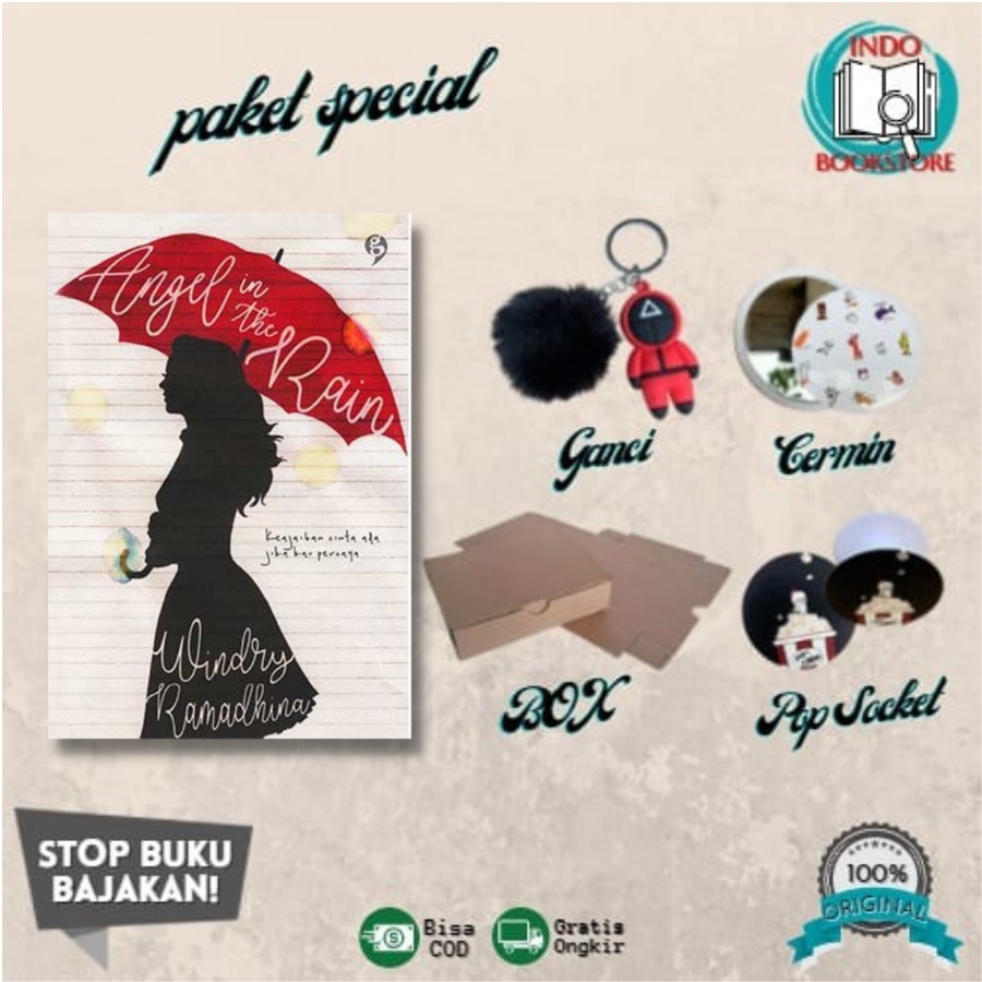 NOVEL ANGEL IN THE RAIN