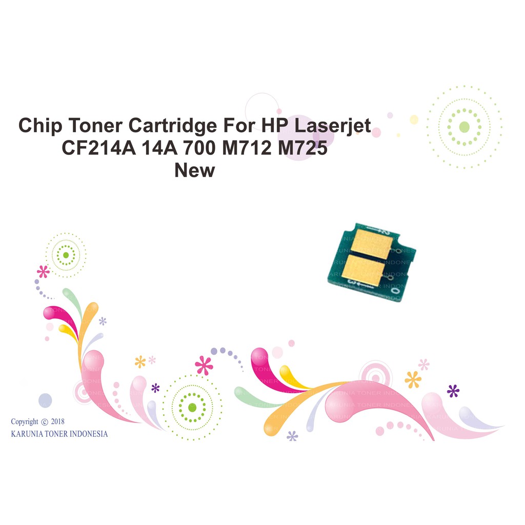 Chip Toner Cartridge For HP Laserjet HP 700 CF214A 14A 700 M712 M725 New