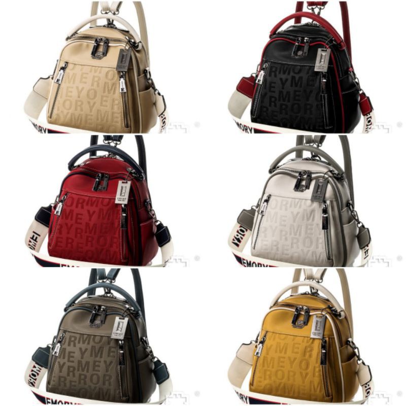 Tas Wanita Emory caviara 03EMO2831 ransel enam warna