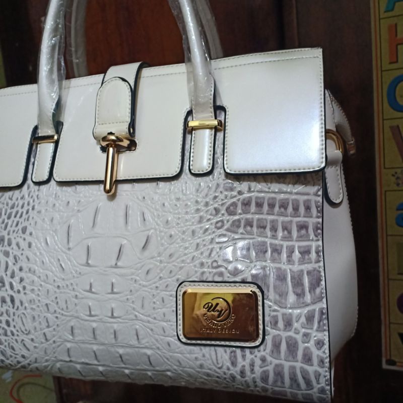 Umano Vero Italy Desain Chroco Bag Ori